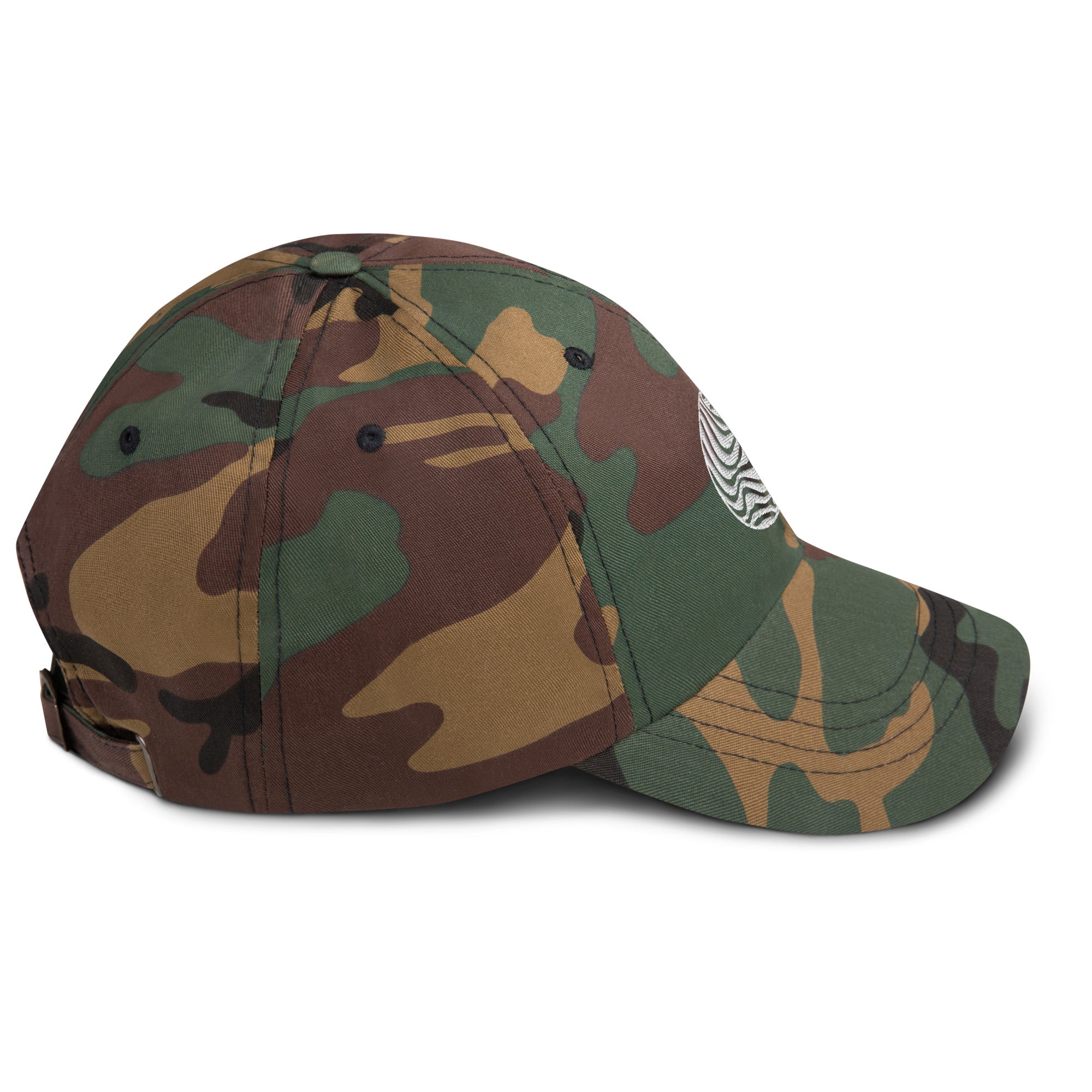Wobz White Logo Dad hat